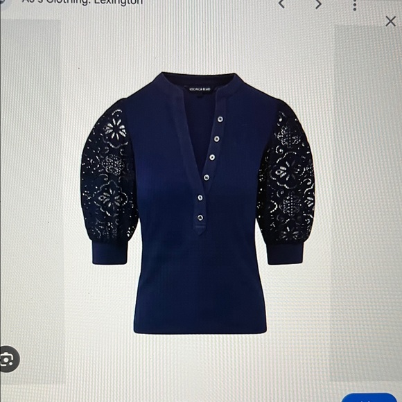 Veronica Beard Tops - Veronica Beard Coralee Top